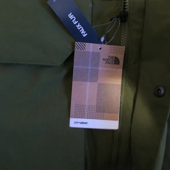 The North Face Explore Farther Parka Forest Olive Men Size Small 550 Down Fill